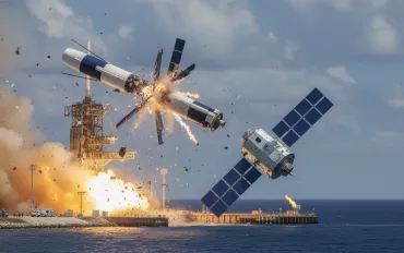 New Glenn di Blue Origin fallisce il lancio: perso il satellite gigante BlueBird 7