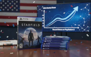 Starfield conquista la vetta del mercato USA dopo il debutto record su PlayStation 5