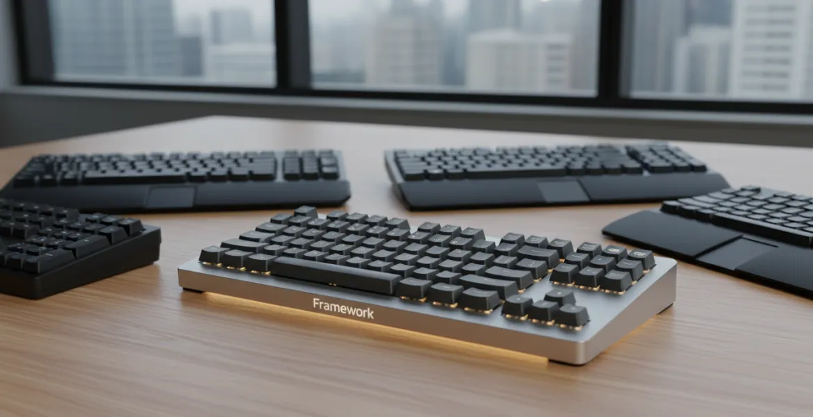 Framework sfida i giganti: ecco la tastiera wireless che rivoluziona il mercato