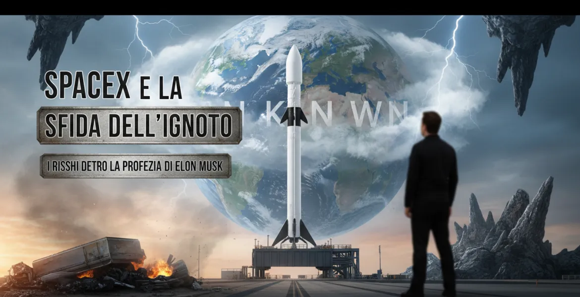 SpaceX e la Sfida dell'Ignoto: I Rischi dietro la Profezia di Elon Musk