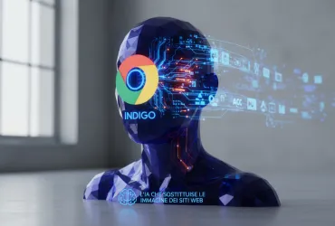 Google Chrome testa Indigo: l'IA che sostituisce le immagini dei siti web