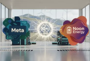 Meta e Noon Energy: una rivoluzione da 100 GWh per l'IA