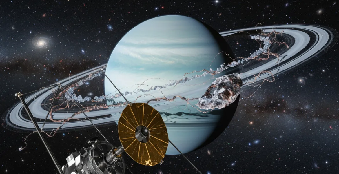 James Webb svela i segreti di Urano: ghiaccio e materia organica tra gli anelli del gigante di ghiaccio