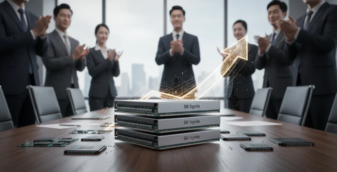 Boom dell'Intelligenza Artificiale: SK hynix triplica i ricavi e domina il mercato HBM