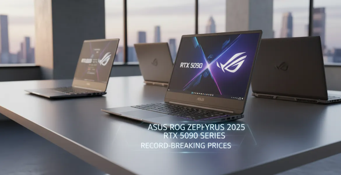 Asus ROG Zephyrus 2025: Debutta la nuova gamma con RTX 5090 e prezzi record