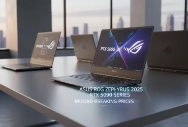 Asus ROG Zephyrus 2025: Debutta la nuova gamma con RTX 5090 e prezzi record