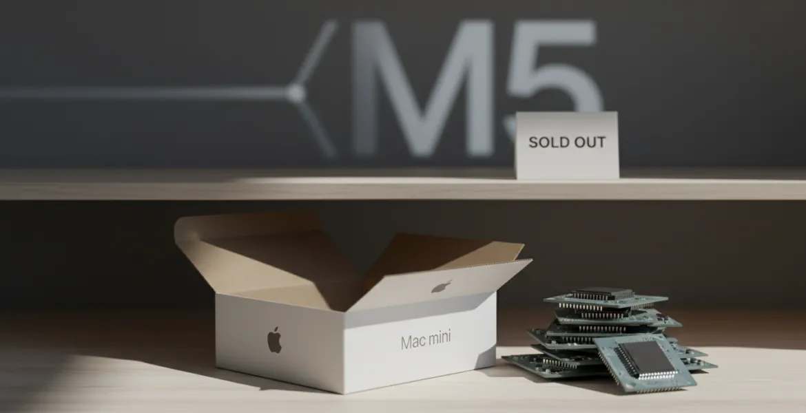 Mac mini M4 esaurito: Apple tra crisi dei chip e l'ombra dei nuovi processori M5
