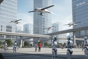Xpeng rivoluziona il futuro: auto volanti e robot umanoidi in arrivo entro il 2025