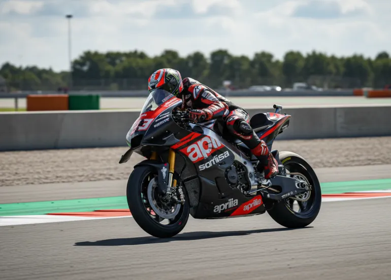 Trackhouse colora di giallo e nero il GP di Jerez: debutta la livrea SuperFile sulle Aprilia