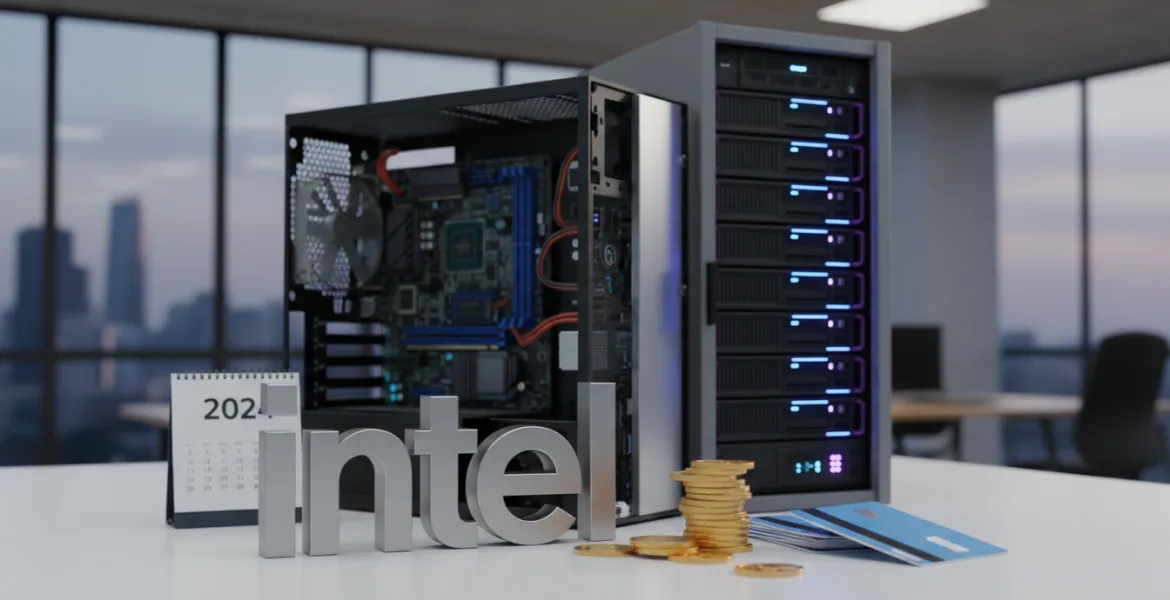Intel e la sfida del mercato PC: Strategie di prezzo e l'ascesa dei server nel 2024