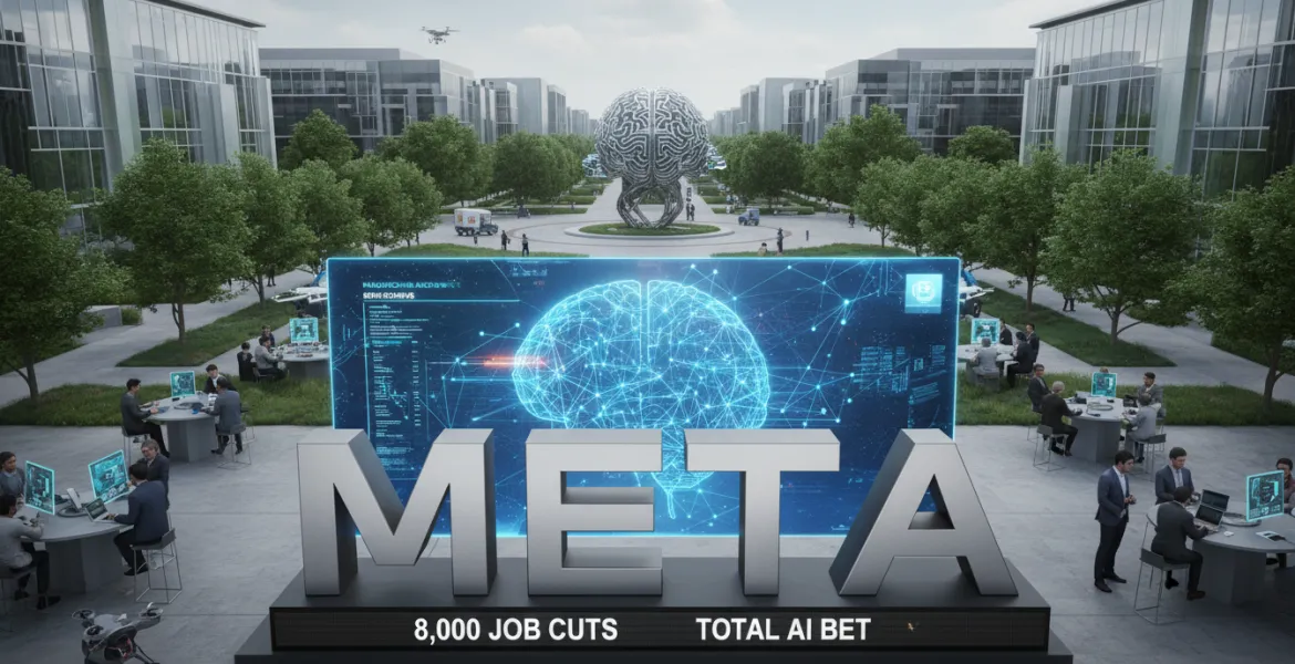 Meta taglia 8.000 posti: la scommessa totale di Zuckerberg sull'IA