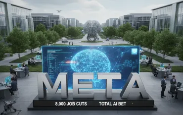 Meta taglia 8.000 posti: la scommessa totale di Zuckerberg sull'IA