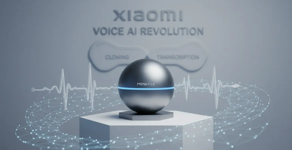 Xiaomi lancia MiMo-V2.5: la rivoluzione dell'IA vocale tra clonazione e trascrizione