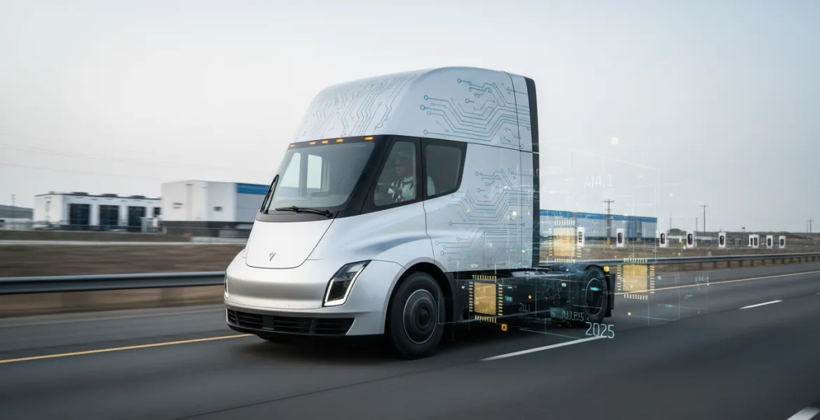 Tesla accelera sull'AI: i nuovi chip AI4.1 con 64 GB di RAM in arrivo nel 2025