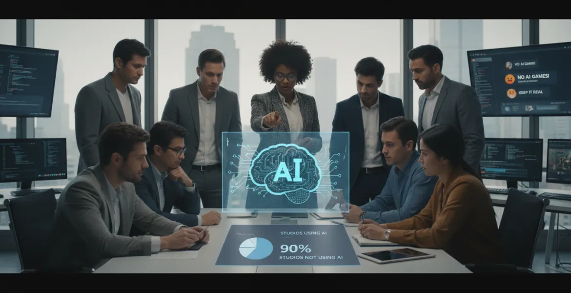 L'industria dei videogiochi e il segreto dell'IA: il 90% degli studi la usa ma teme i fan