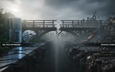 L'Era dell'IA: Il Divario tra l'ottimismo delle Big Tech e i timori della società