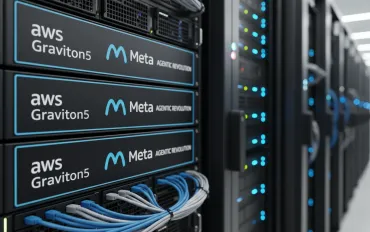 Meta sceglie i processori AWS Graviton5 per accelerare la rivoluzione dell'IA agentica