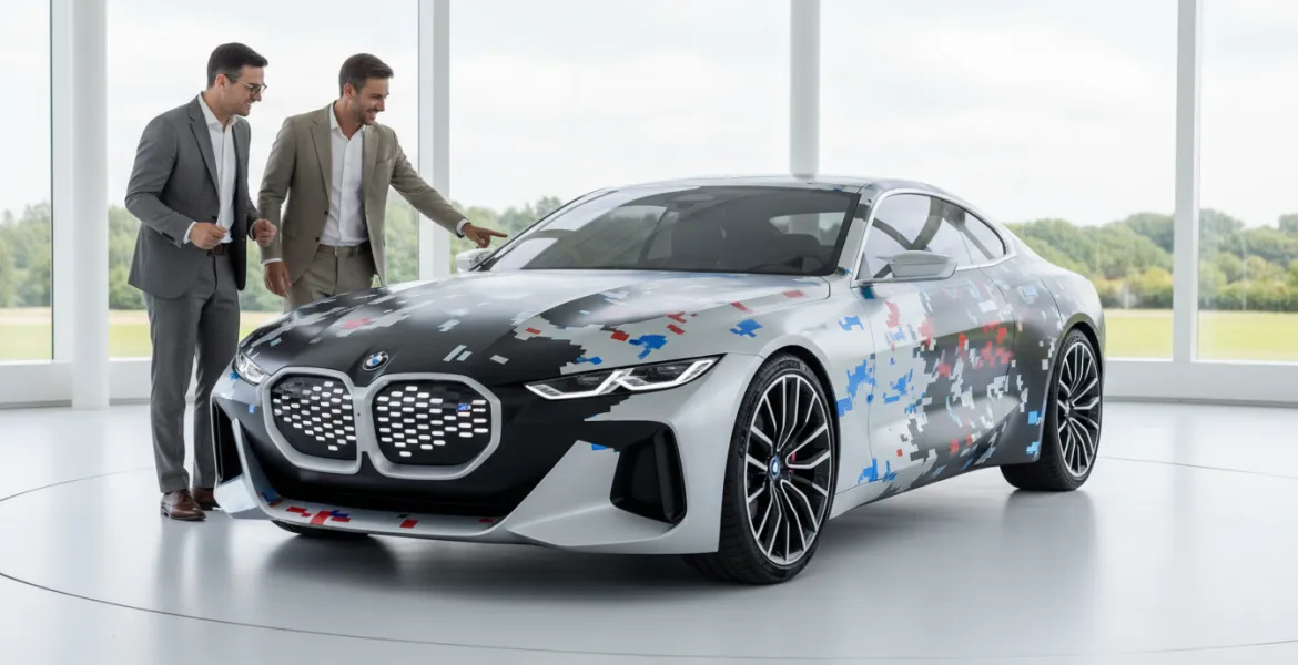 BMW e la rivoluzione del design: l'auto che cambia colore con tecnologia E Ink è pronta al debutto