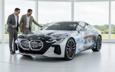 BMW e la rivoluzione del design: l'auto che cambia colore con tecnologia E Ink è pronta al debutto