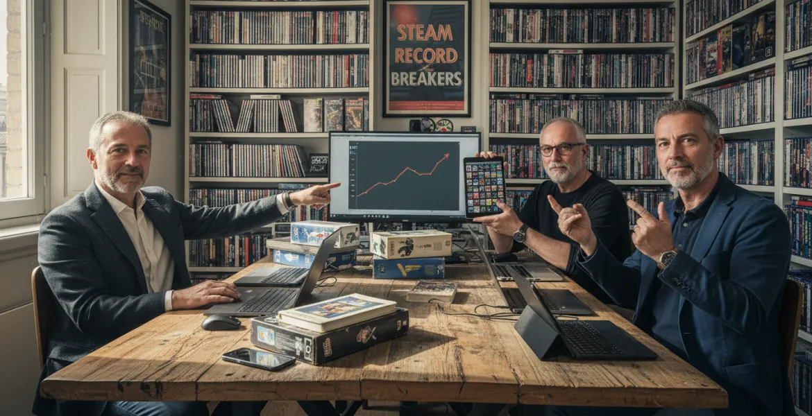 Record storico su Steam: Tre collezionisti superano la soglia dei 40.000 giochi
