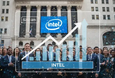 Intel vola in Borsa: record storico e rinascita grazie all'intelligenza artificiale