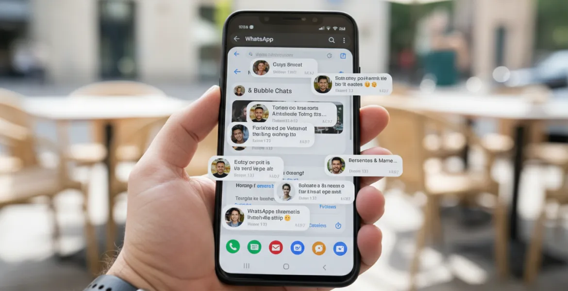 WhatsApp introduce le Chat a Bolla su Android: ecco come cambia il multitasking