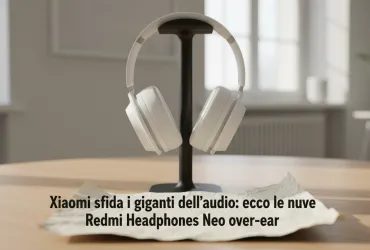 Xiaomi sfida i giganti dell'audio: ecco le nuove Redmi Headphones Neo over-ear