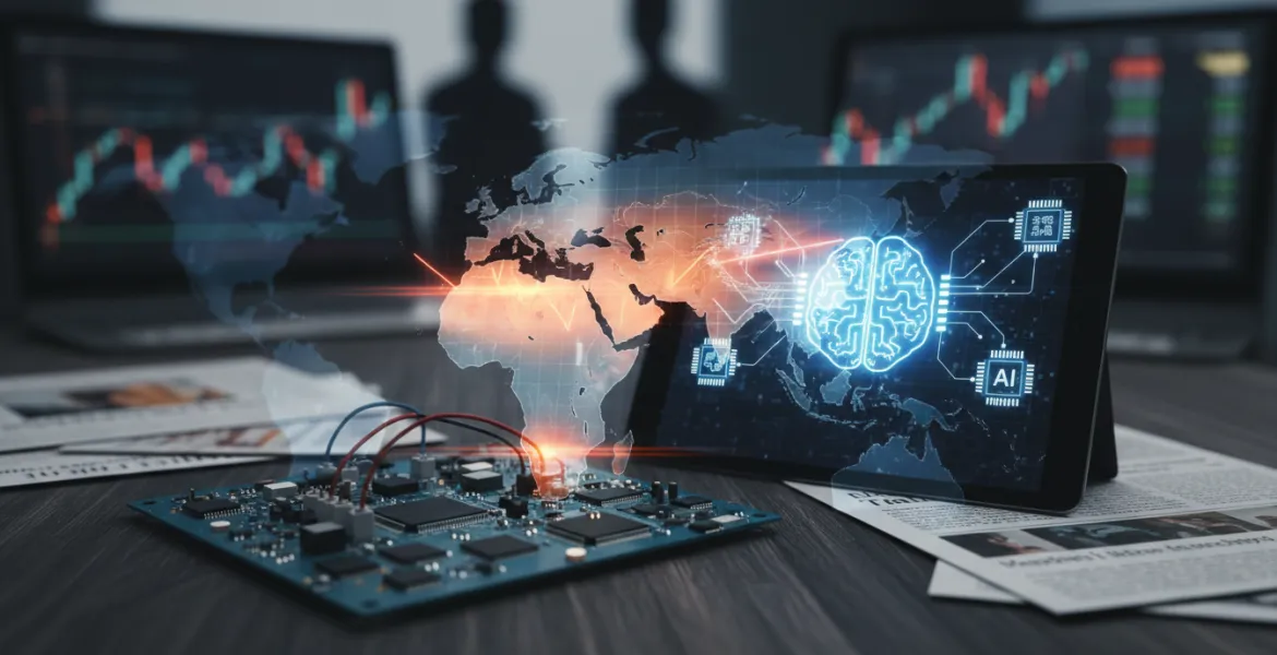 Crisi Elettronica: Tensioni in Medio Oriente e IA scuotono il mercato dei chip