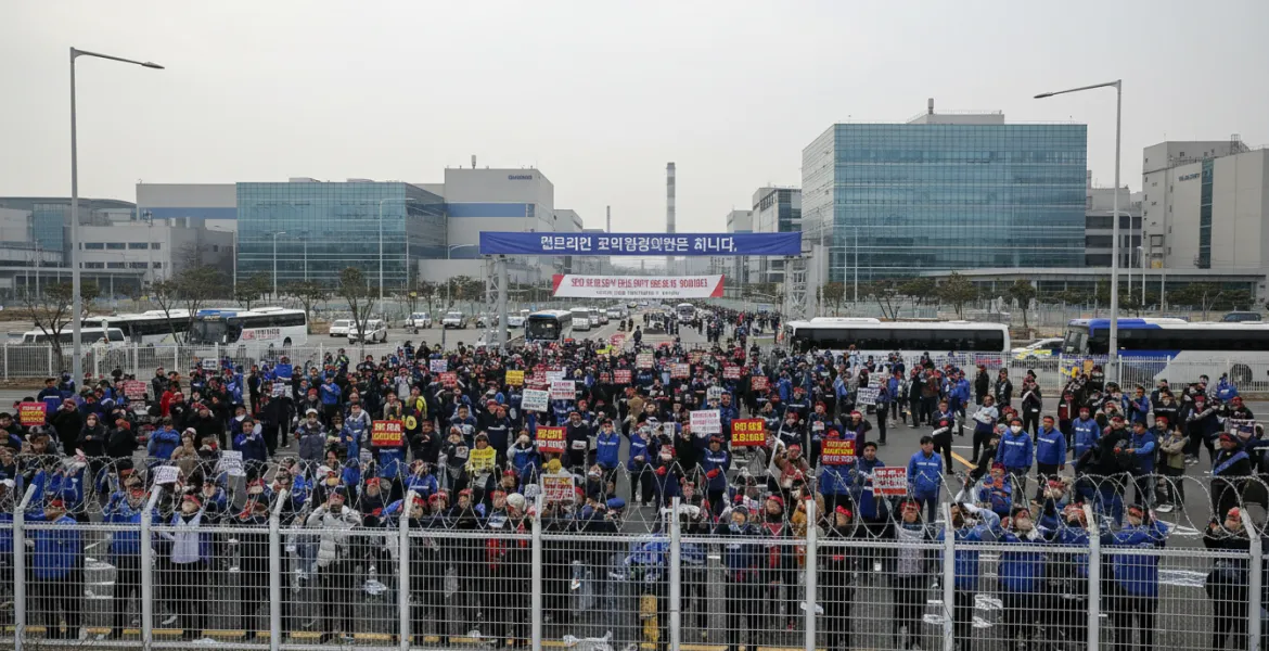 Crisi Samsung: lo sciopero in Corea del Sud minaccia la catena di approvvigionamento globale di chip
