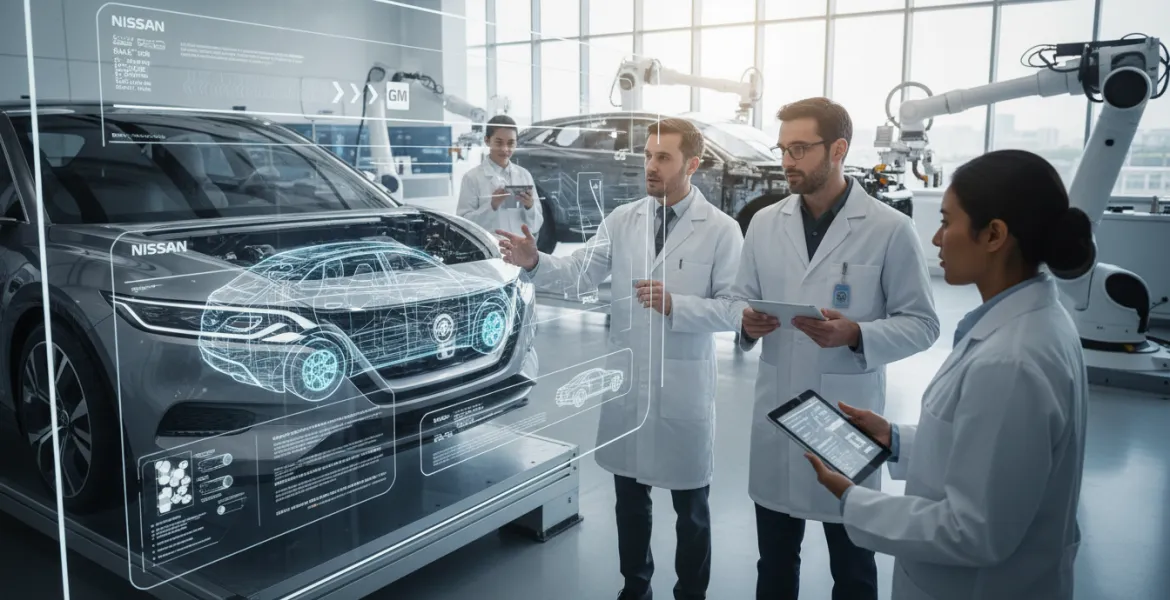 L'intelligenza artificiale accelera l'automotive: Nissan e GM dimezzano i tempi di sviluppo