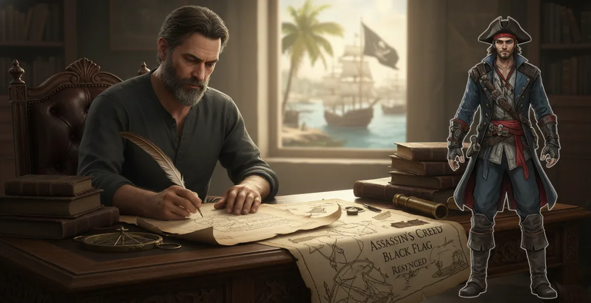 Assassin’s Creed Black Flag Resynced: Darby McDevitt riscrive la storia di Edward Kenway