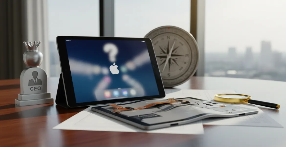 Apple al bivio: il cambio al vertice e l'incerto futuro dell'iPad pieghevole