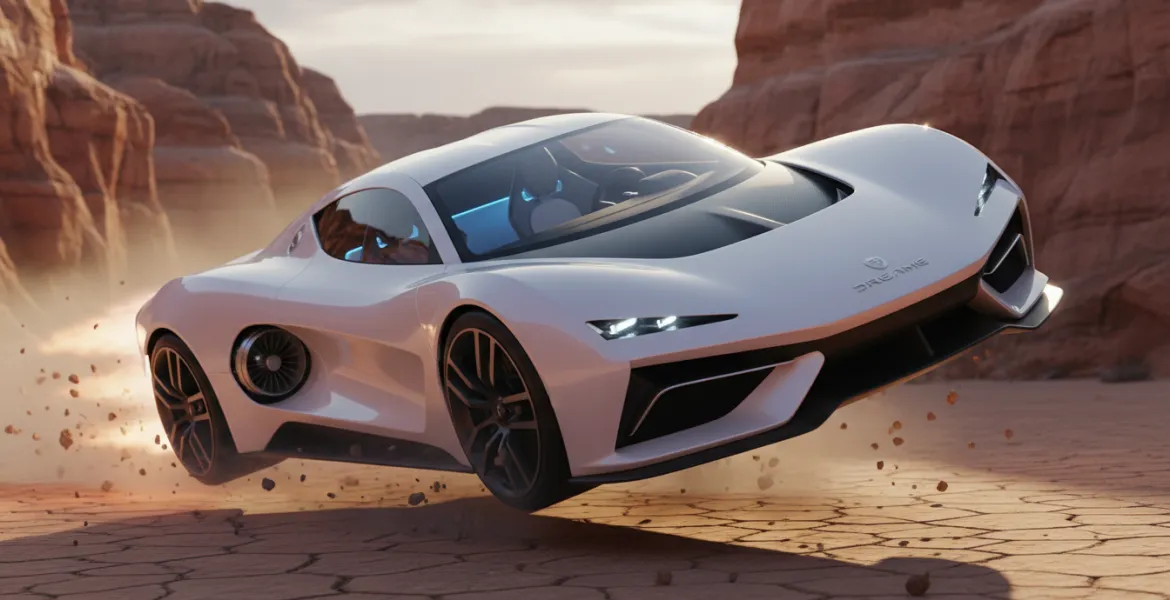 Dreame sfida le leggi della fisica: l'hypercar con propulsori a reazione che riscrive il futuro dell'auto