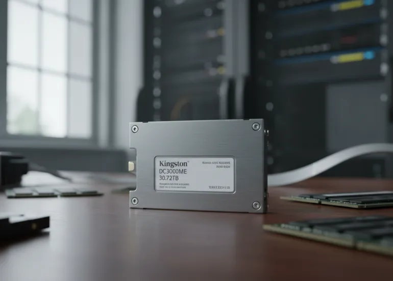 Kingston espande la serie DC3000ME: arriva l'SSD da 30,72 TB per il futuro dei Data Center