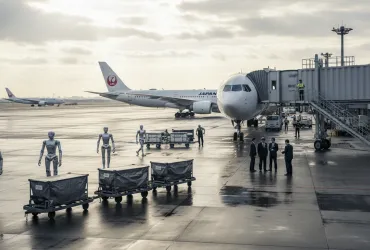 Giappone, robot umanoidi in pista: la scommessa di Japan Airlines per l'aeroporto di Haneda