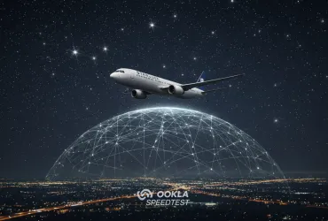 Starlink domina i cieli: la rivoluzione del Wi-Fi in volo secondo i dati Ookla