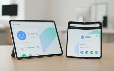 Google Play Store si evolve: arrivano le etichette per le app ottimizzate su tablet e pieghevoli