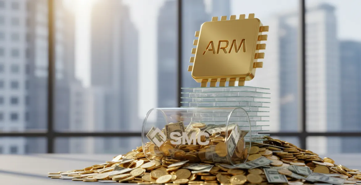 TSMC liquida la partecipazione in Arm: incasso record per il colosso dei semiconduttori