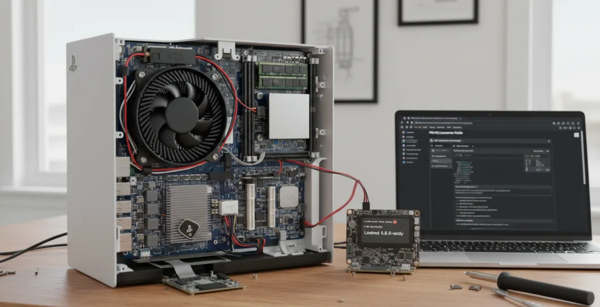 PlayStation 5 diventa un PC: Andy Nguyen rilascia la guida per installare Linux