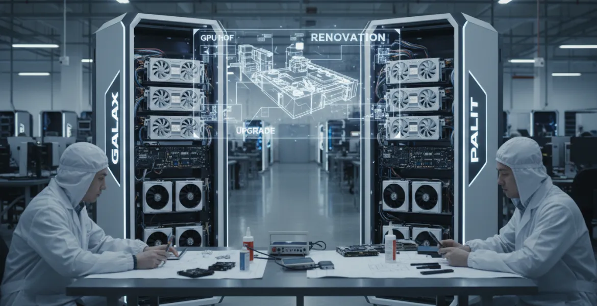 Galax e Palit: la verità sulla ristrutturazione del colosso delle GPU HOF