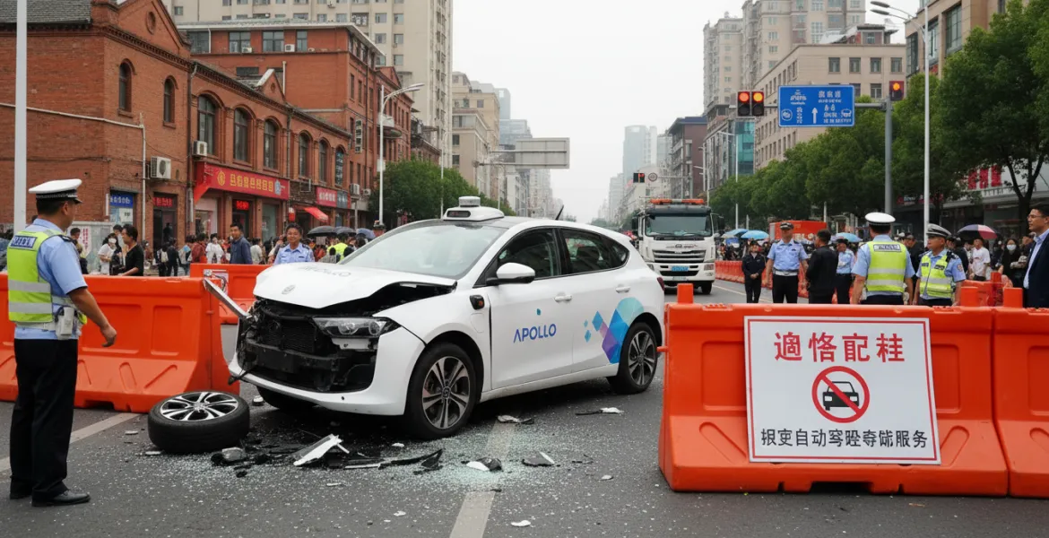 Cina: stop ai robotaxi Baidu dopo l'incidente di Wuhan