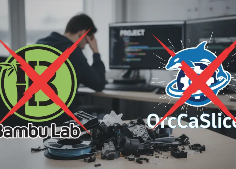 Bambu Lab e lo scontro con OrcaSlicer: lo sviluppatore chiude il progetto dopo le minacce legali