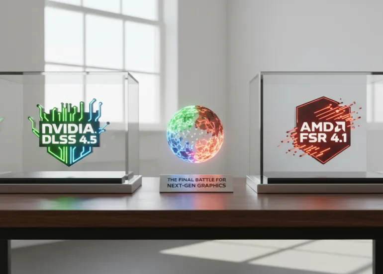 Nvidia DLSS 4.5 contro AMD FSR 4.1: La Battaglia Finale per la Grafica Next-Gen