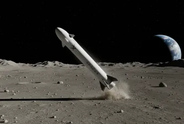 SpaceX sulla Luna: lo stadio del Falcon 9 colpirà il suolo lunare ad agosto