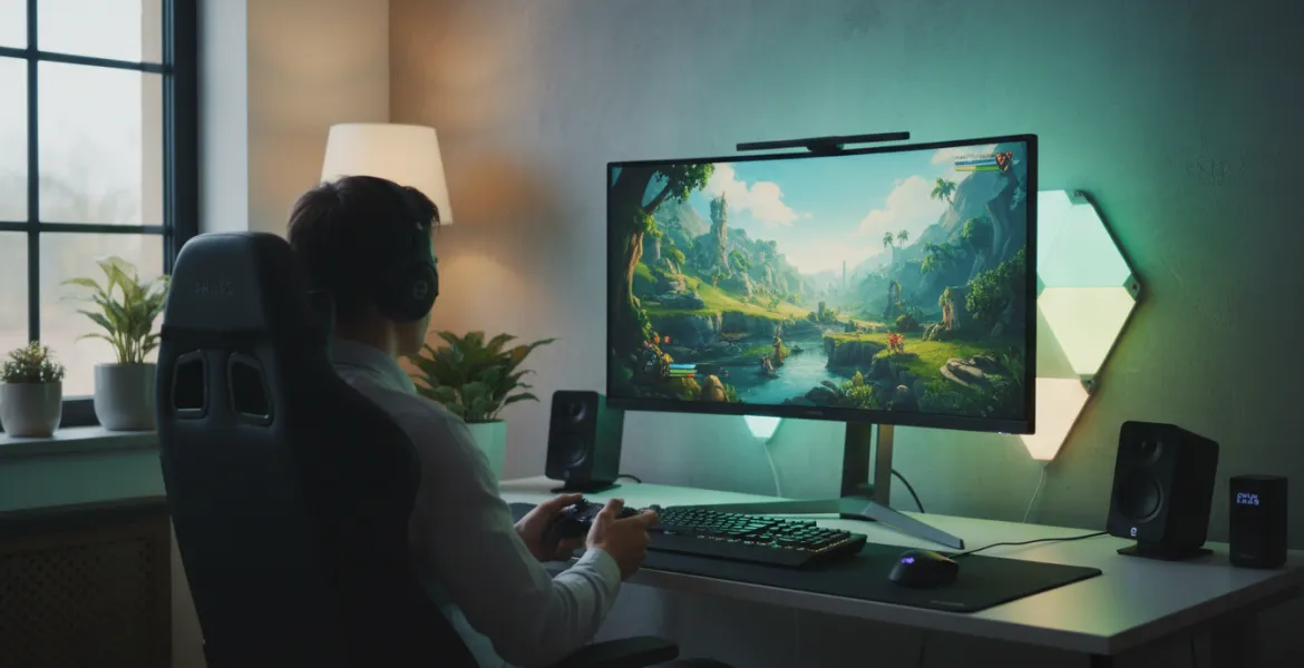 Philips Evnia lancia AmbiScape: la rivoluzione della luce nel gaming immersivo