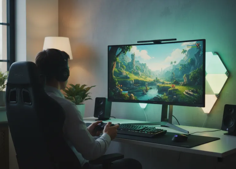 Philips Evnia lancia AmbiScape: la rivoluzione della luce nel gaming immersivo