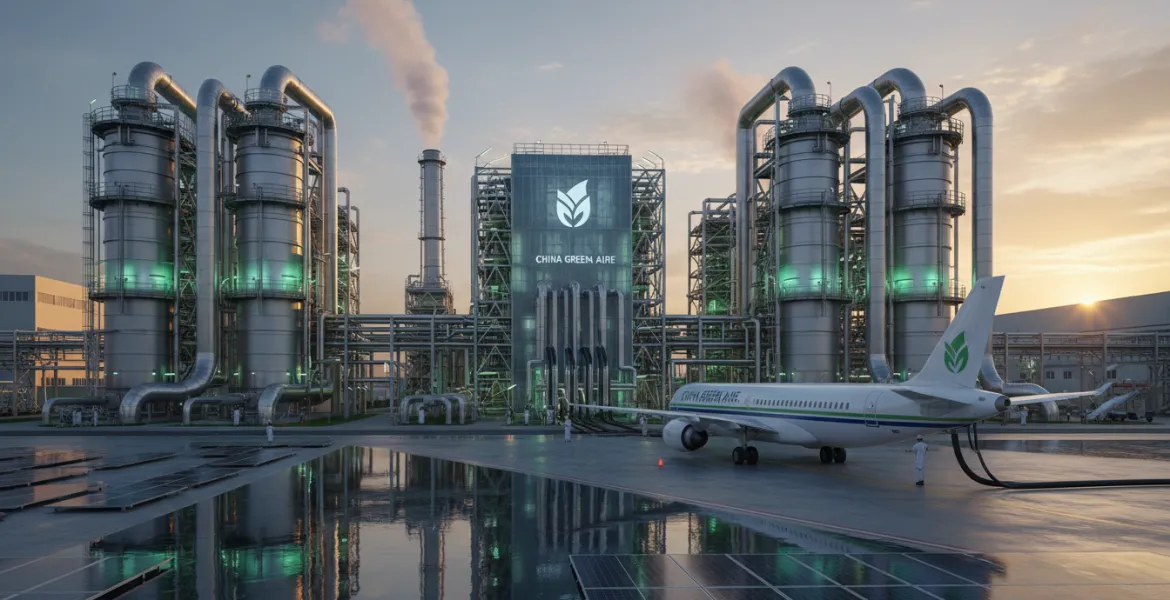 Dalla CO2 al carburante per aerei: la svolta tecnologica della Cina per un'aviazione a zero emissioni