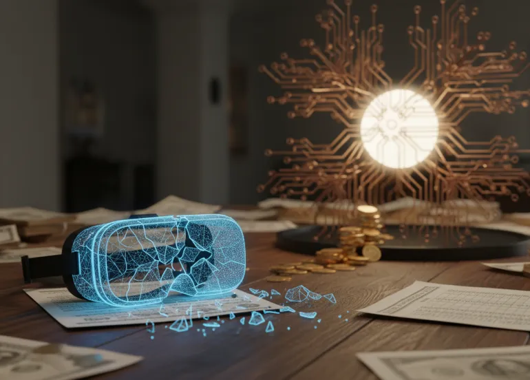 Meta e il paradosso dei conti: perdite miliardarie nel Metaverso per dominare l'Intelligenza Artificiale