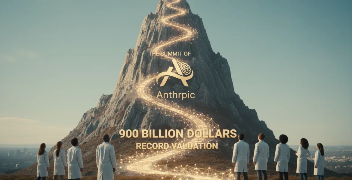 Anthropic verso la vetta dell'intelligenza artificiale: valutazione record da 900 miliardi di dollari