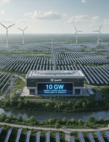 OpenAI domina la corsa all'energia: raggiunto l'obiettivo di 10 GW con anni di anticipo